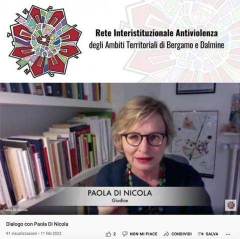 Dialogo con Paola di Nicola – giudice