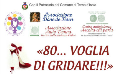 80…VOGLIA DI GRIDARE!!! //  Sabato 25 Novembre 2023