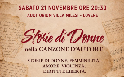 Storie di Donne nella canzone d’autore – Evento a Lovere